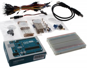 Arduino Kit - allows familiarization with a wide range of electronic components while you create small, simple, and easy-to-assemble circuits.